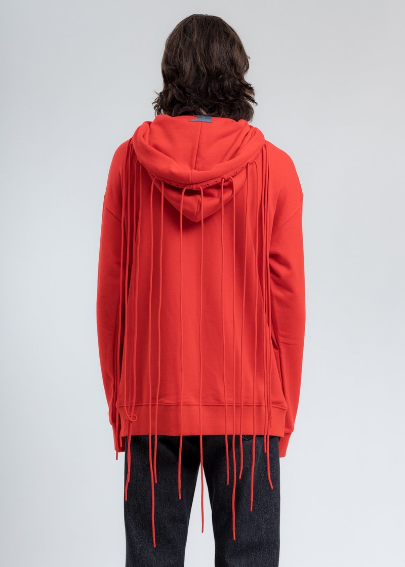 POST ARCHIVE FACTION (PAF) 3.0 Hoodie Left - red | Garmentory