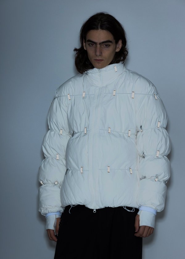 POST ARCHIVE FACTION (PAF) 1.2 Down Center Jacket - White | Garmentory