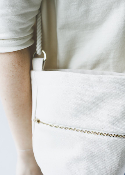 Lotfi Mini Bucket Bag in Natural Lotfi Mini Bucket Bag in Natural