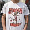 Vintage Michael Jordan Caricature T-Shirt - white - Thumbnail 1