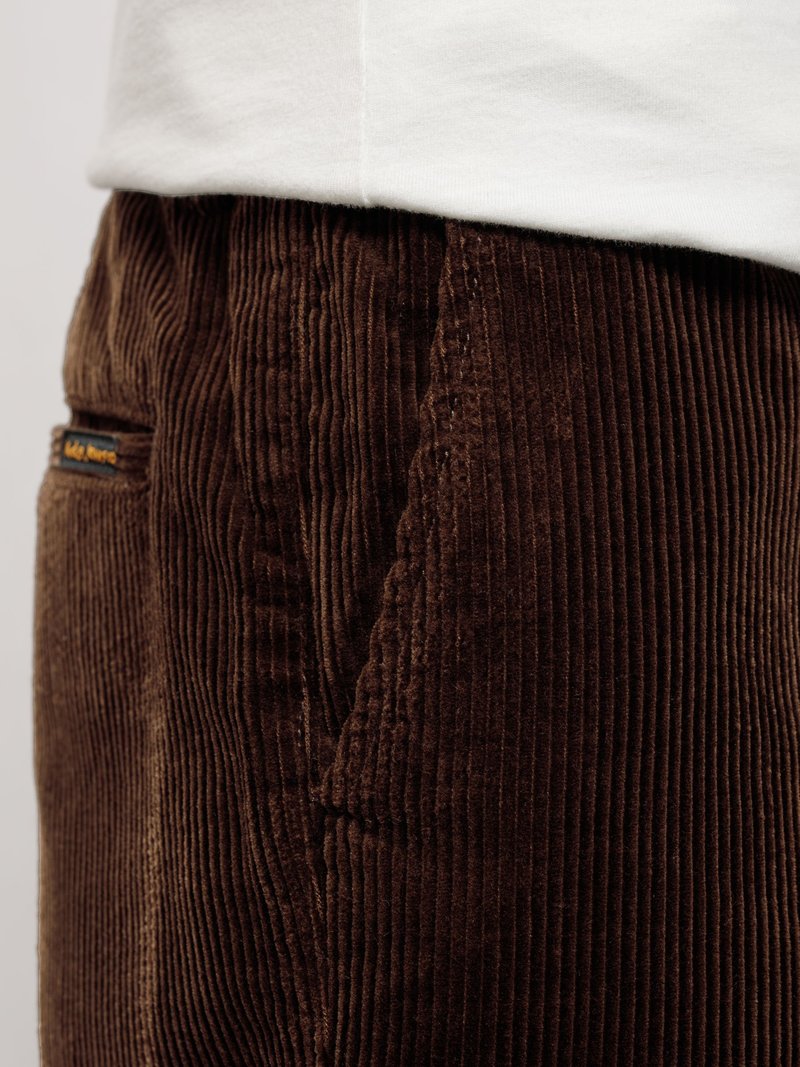Nudie Jeans Easy Alvin Cord Pants - Brown | Garmentory