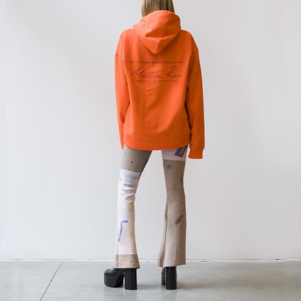 Martine Rose Classic Hoodie - Fluoro Orange Martine Rose Classic Hoodie - Fluoro Orange