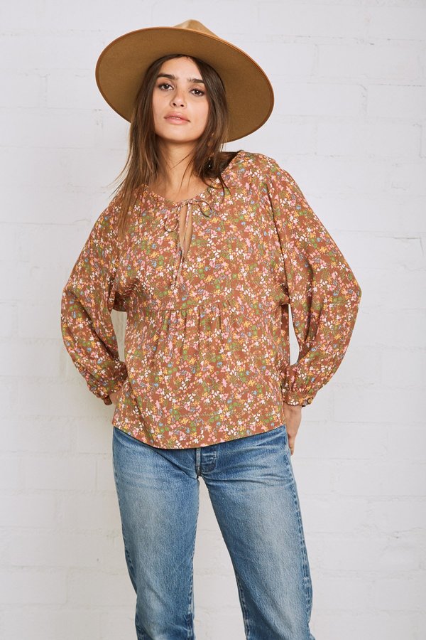 Rachel Pally Crepe Robin Top - Alyssum Rachel Pally Crepe Robin Top - Alyssum