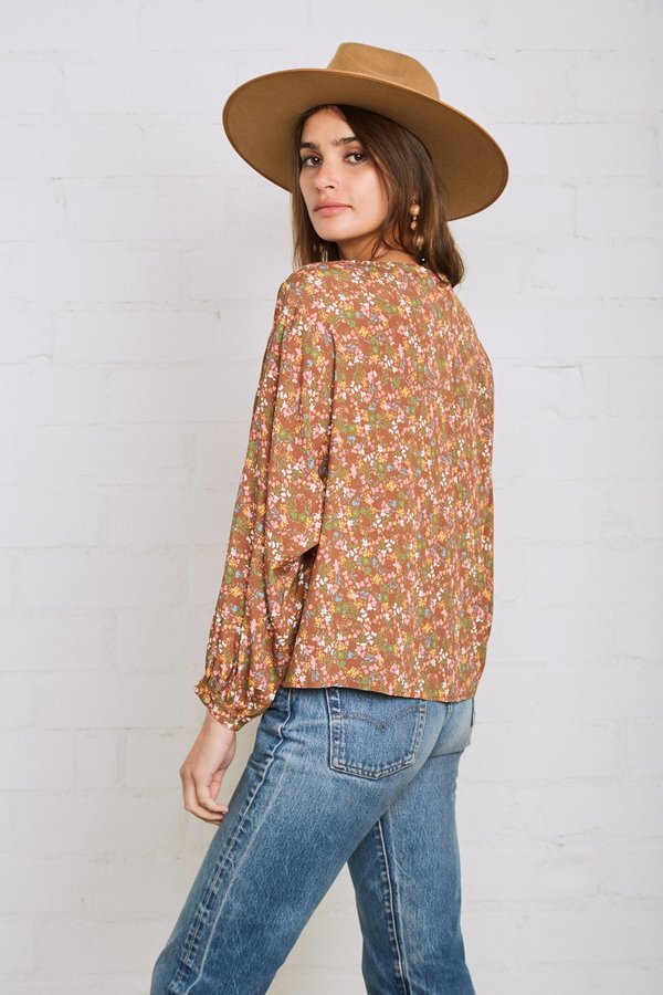 Rachel Pally Crepe Robin Top - Alyssum Rachel Pally Crepe Robin Top - Alyssum