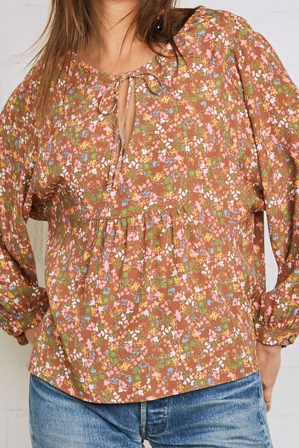 Rachel Pally Crepe Robin Top - Alyssum Rachel Pally Crepe Robin Top - Alyssum