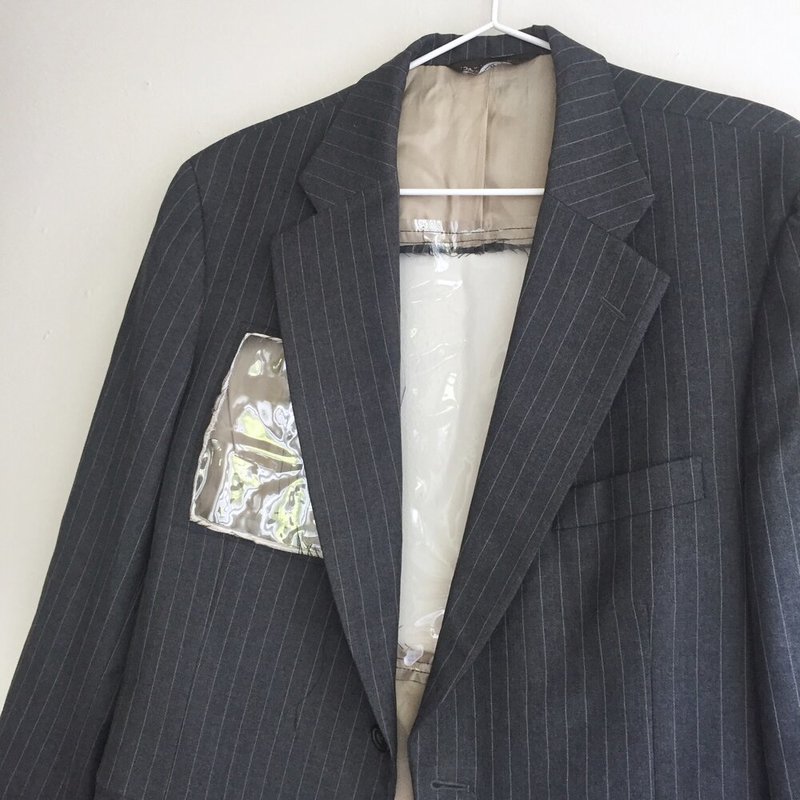 LAURS KEMP Reworked Window Blazer