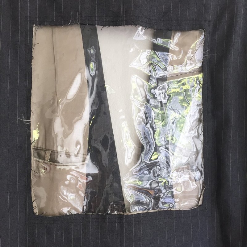 LAURS KEMP Reworked Window Blazer