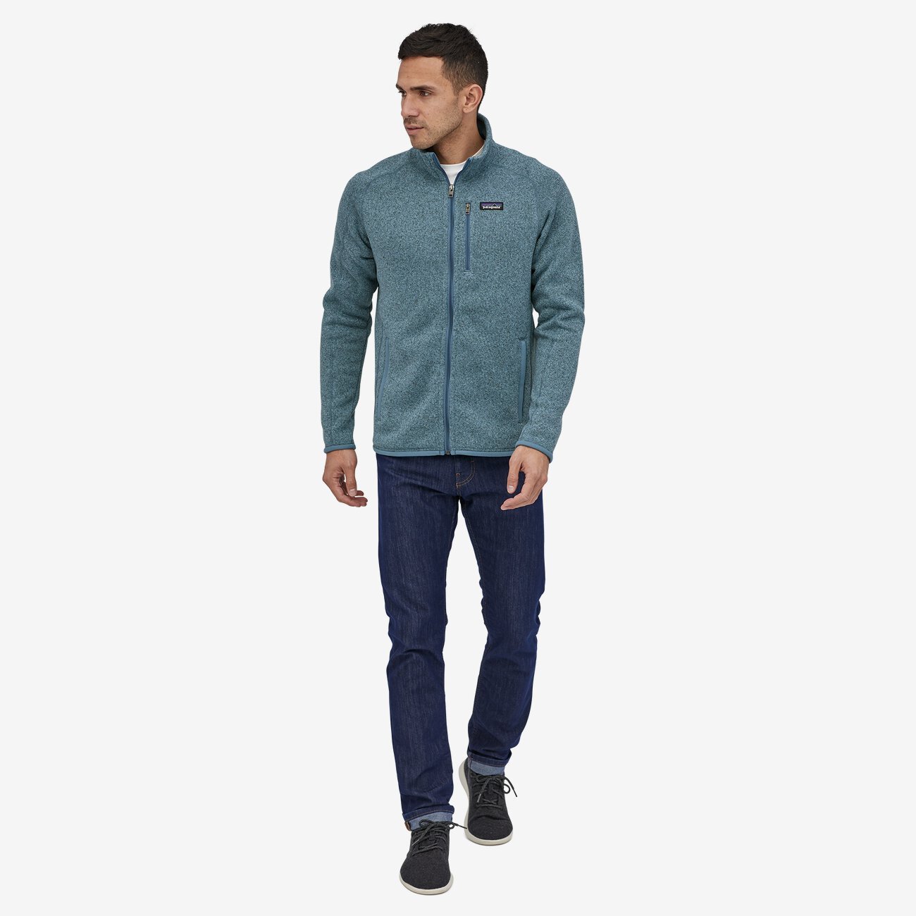 Patagonia Better Sweater Fleece Jacket Pigeon Blue Garmentory