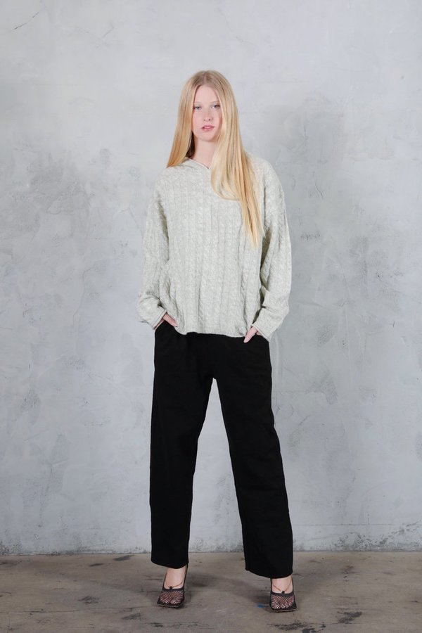 Six Crisp Days Akaki Hoodie Sweater - Pistachio Six Crisp Days Akaki Hoodie Sweater - Pistachio