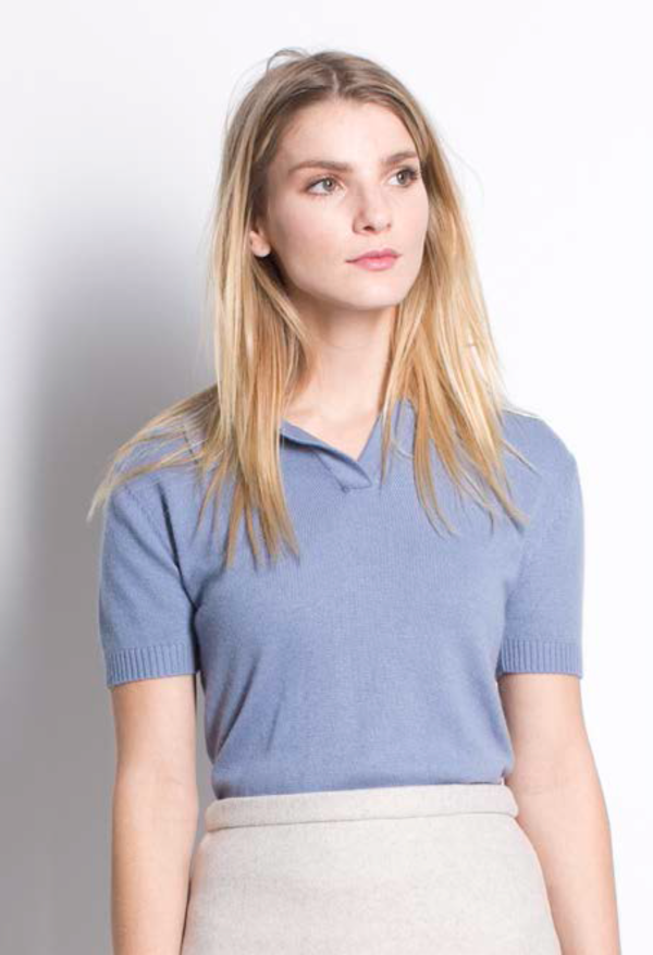 Six Crisp Days Katy Polo Sweater Six Crisp Days Katy Polo Sweater
