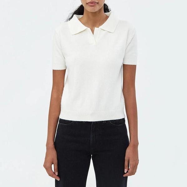 Six Crisp Days Katy Polo Sweater Six Crisp Days Katy Polo Sweater