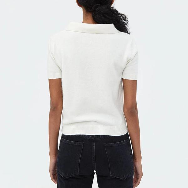 Six Crisp Days Katy Polo Sweater Six Crisp Days Katy Polo Sweater