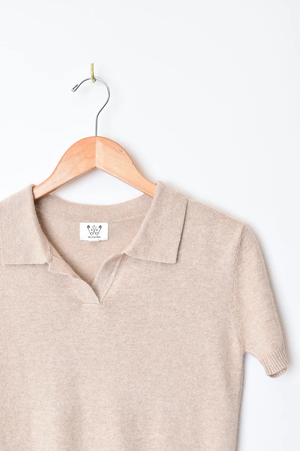 Six Crisp Days Katy Polo Sweater Six Crisp Days Katy Polo Sweater