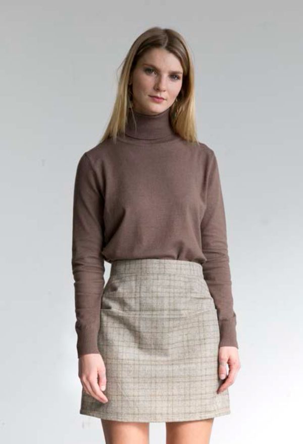 Six Crisp Days Katy Turtle Neck Sweater Six Crisp Days Katy Turtle Neck Sweater