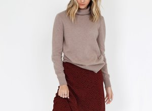 Six Crisp Days Katy Turtle Neck Sweater Six Crisp Days Katy Turtle Neck Sweater
