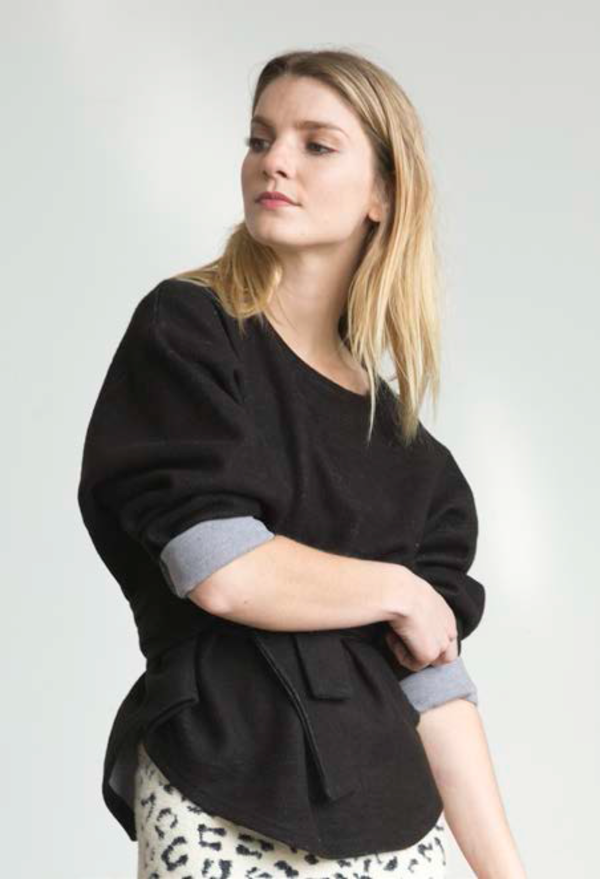 Six Crisp Days Korb Sweater - Charcoal Six Crisp Days Korb Sweater - Charcoal