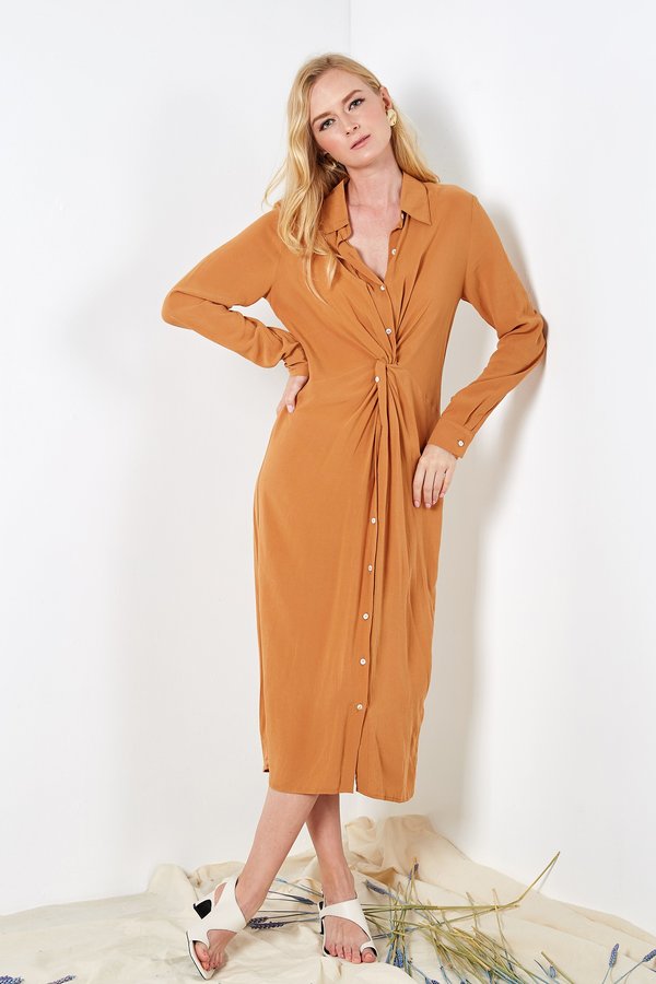 Six Crisp Days Los Dress - Tumeric Six Crisp Days Los Dress - Tumeric