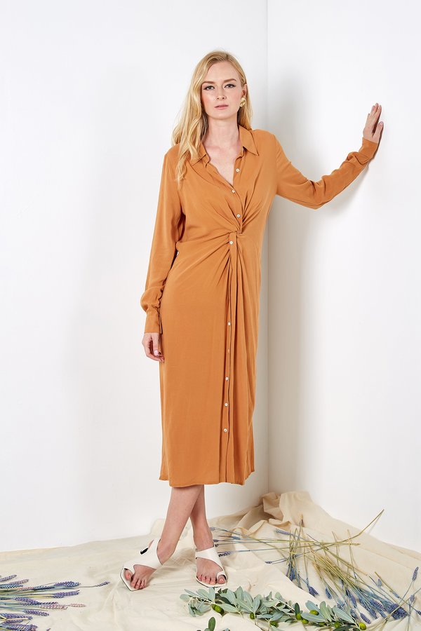Six Crisp Days Los Dress - Tumeric Six Crisp Days Los Dress - Tumeric