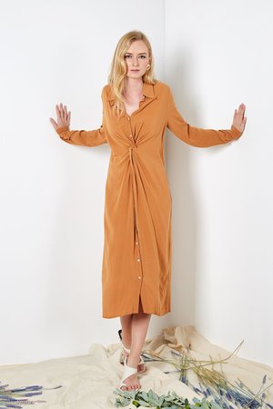 Six Crisp Days Los Dress - Tumeric Six Crisp Days Los Dress - Tumeric