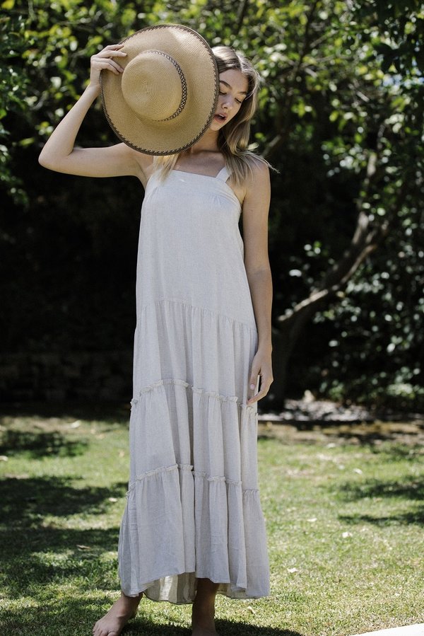 Six Crisp Days Lumi Dress - Beige Six Crisp Days Lumi Dress - Beige