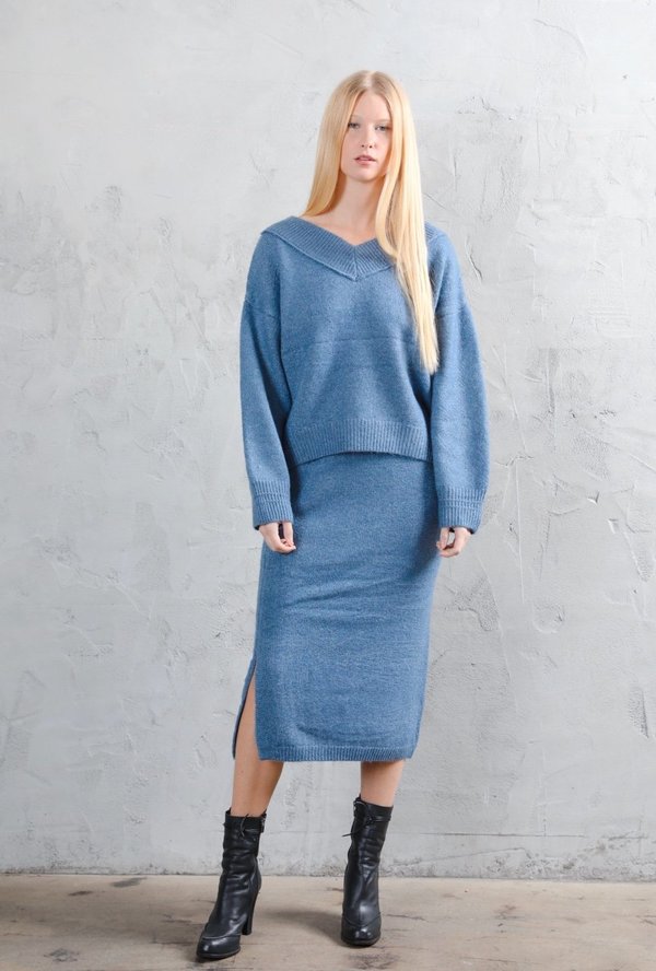 Six Crisp Days Lytha Sweater Skirt Six Crisp Days Lytha Sweater Skirt