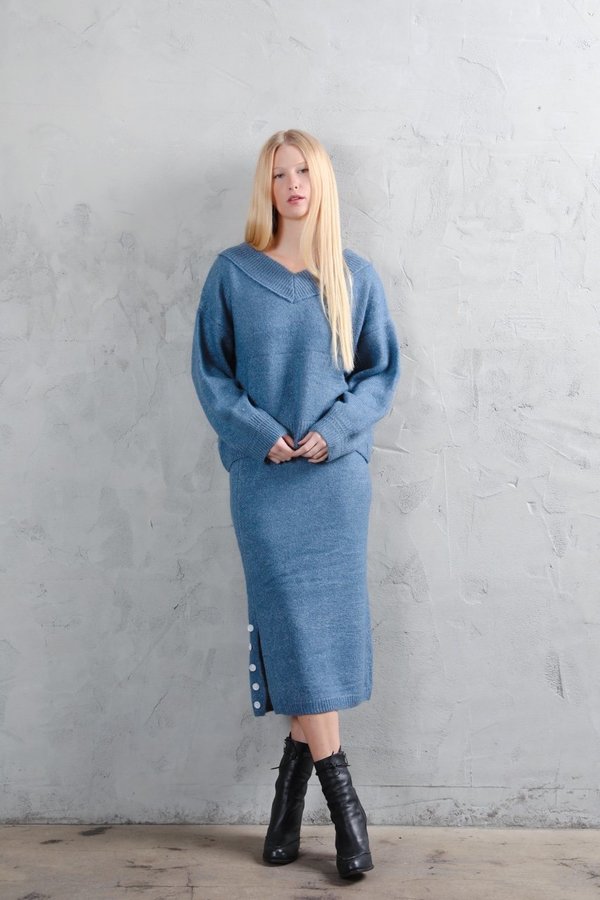 Six Crisp Days Lytha Sweater Skirt Six Crisp Days Lytha Sweater Skirt