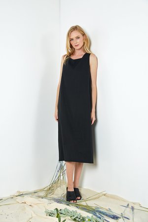 Six Crisp Days Solola Dress - Black Six Crisp Days Solola Dress - Black