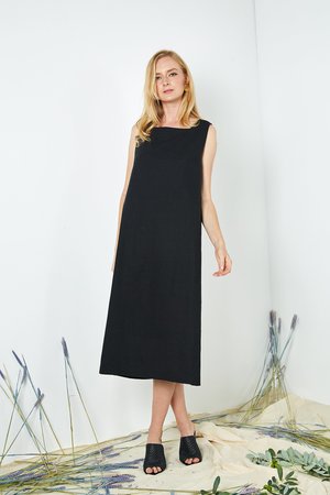 Six Crisp Days Solola Dress - Black Six Crisp Days Solola Dress - Black