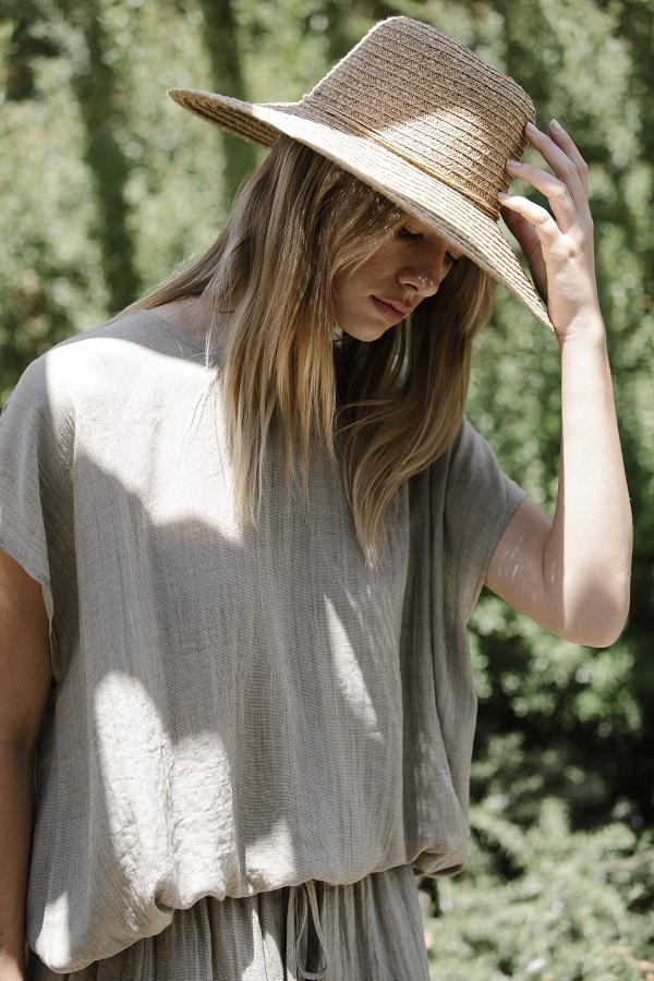 Six Crisp Days Vari Top - Khaki Six Crisp Days Vari Top - Khaki