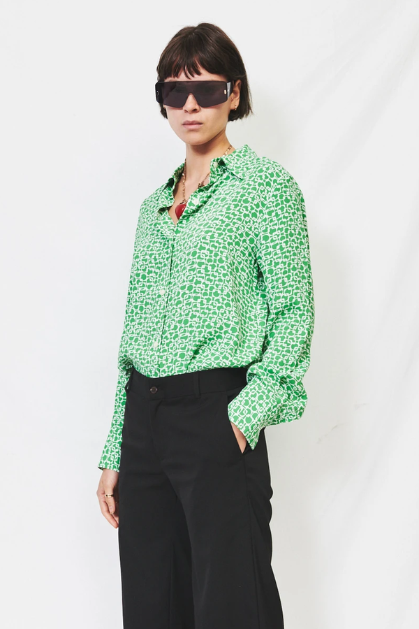 Assembly Kelly Rings Button-Up Shirt Assembly Kelly Rings Button-Up Shirt