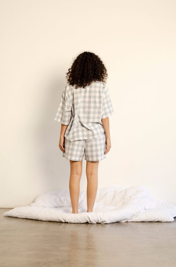 General Sleep Camilla Set - Mist Gingham General Sleep Camilla Set - Mist Gingham
