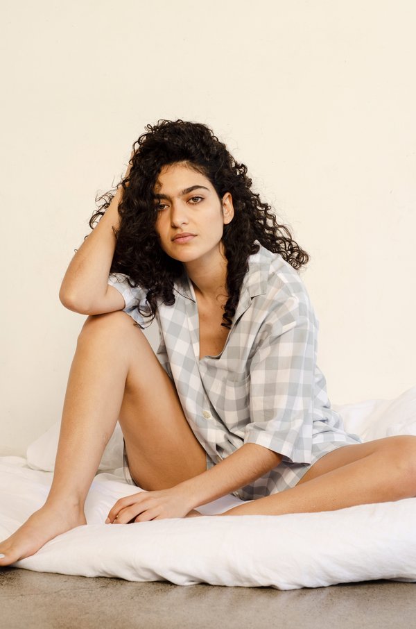General Sleep Camilla Set - Mist Gingham General Sleep Camilla Set - Mist Gingham