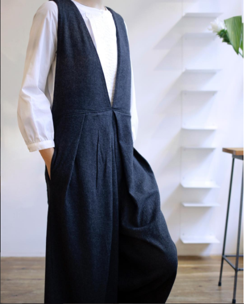 Universal Tissu Wool Overall- Grey Universal Tissu Wool Overall- Grey