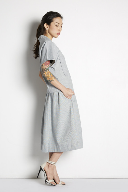 Collared Crop Top Collared Crop Top