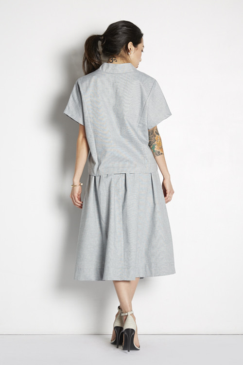 Collared Crop Top Collared Crop Top