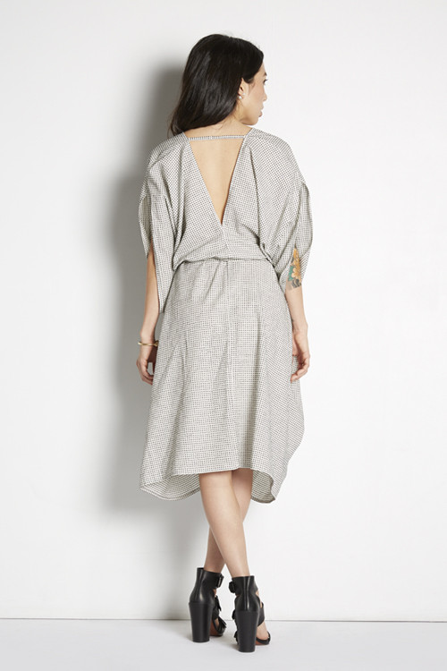 Dotted Kimono Dress Dotted Kimono Dress