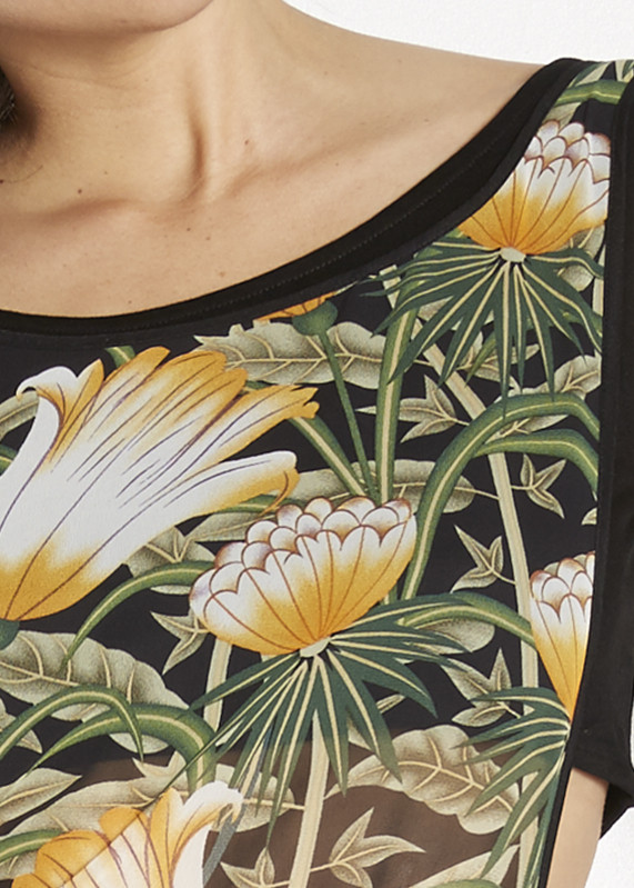 Shades of Grey by Micah Cohen Floral Tank with Bandeau Shades of Grey by Micah Cohen Floral Tank with Bandeau