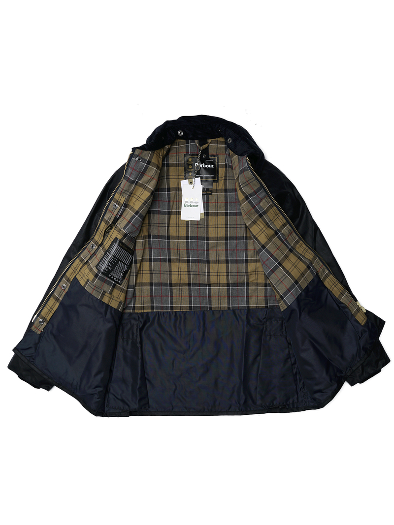ジャケット・アウター Barbour Tartan Bedale 36 Barbour Men's Classic Bedale Waxed Cotton Jacket 36 Olive at
