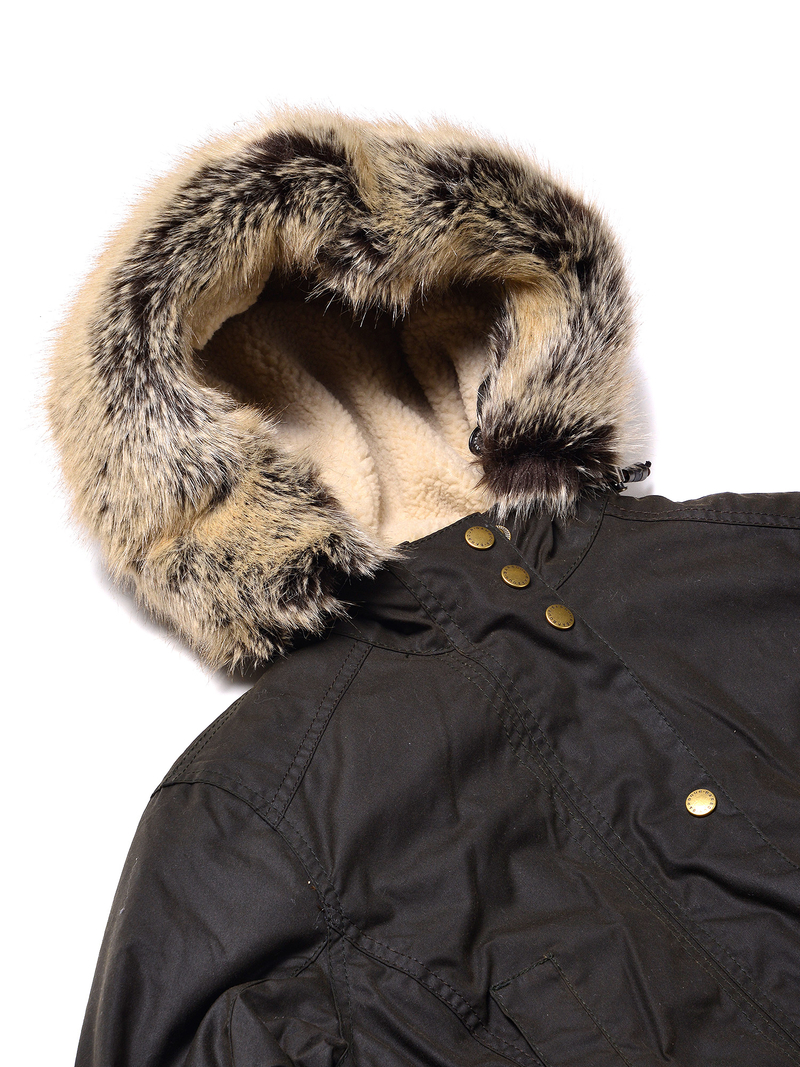 Wax Parka Jacket Barbour Kelsall Waxed Hooded Jacket Olive Barbour