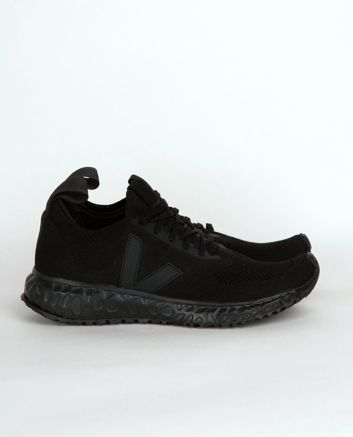 Rick Owens Veja Low Sock Sneaker Black Garmentory