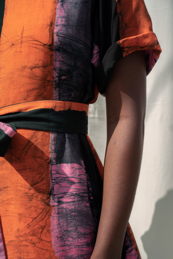 Osei-Duro Nonna Dress - Carmine Osei-Duro Nonna Dress - Carmine