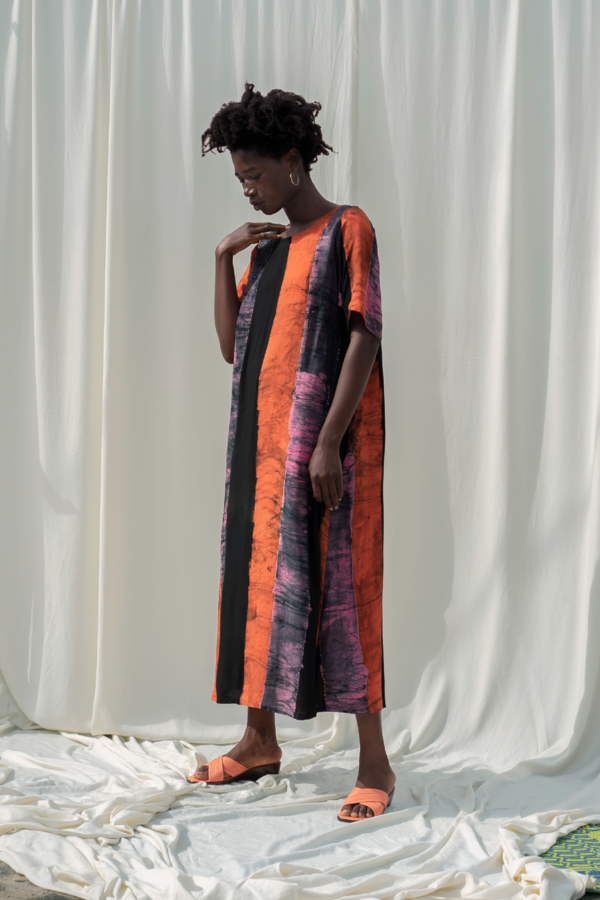 Osei-Duro Nonna Dress - Carmine Osei-Duro Nonna Dress - Carmine