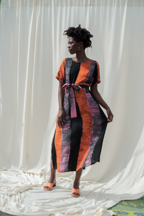 Osei-Duro Nonna Dress - Carmine Osei-Duro Nonna Dress - Carmine