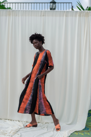 Osei-Duro Nonna Dress - Carmine Osei-Duro Nonna Dress - Carmine