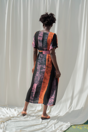 Osei-Duro Nonna Dress - Carmine Osei-Duro Nonna Dress - Carmine