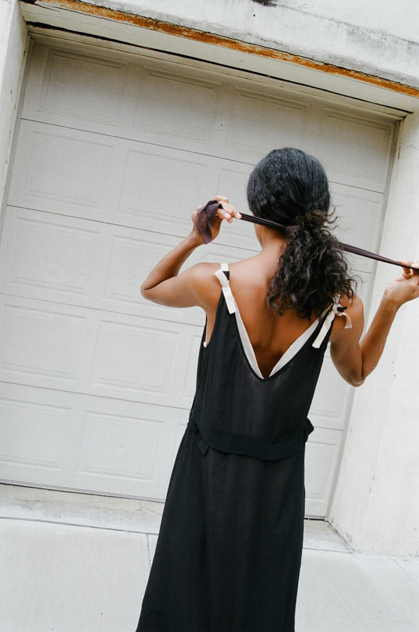 prada slip dress Prada Black Lace Slip Dress main image 1