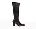 DUBIE Cuadrado High Boot - Black - Thumbnail 2