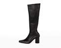 DUBIE Cuadrado High Boot - Black - Thumbnail 3