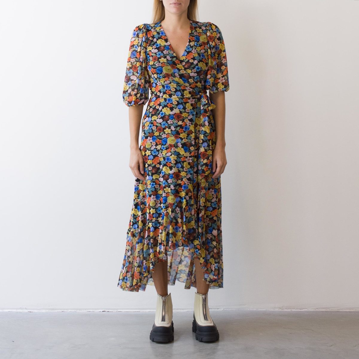 mesh checkered dress More You Mesh Maxi Dress in Disco Checkerboard S