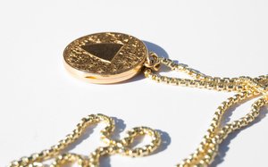 Kindred Black Frederica Locket - 15k Gold Kindred Black Frederica Locket - 15k Gold
